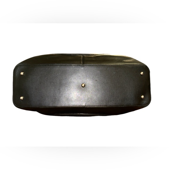 Authentic Tod’s Black Leather Weekender Shoulder Bag With Dust bag Vintage - Picture 7 of 11